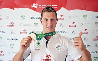 Krzysztof Pielowski brązowym medalistą 29. Letniej Uniwersjady w Tajpej [VIDEO]
